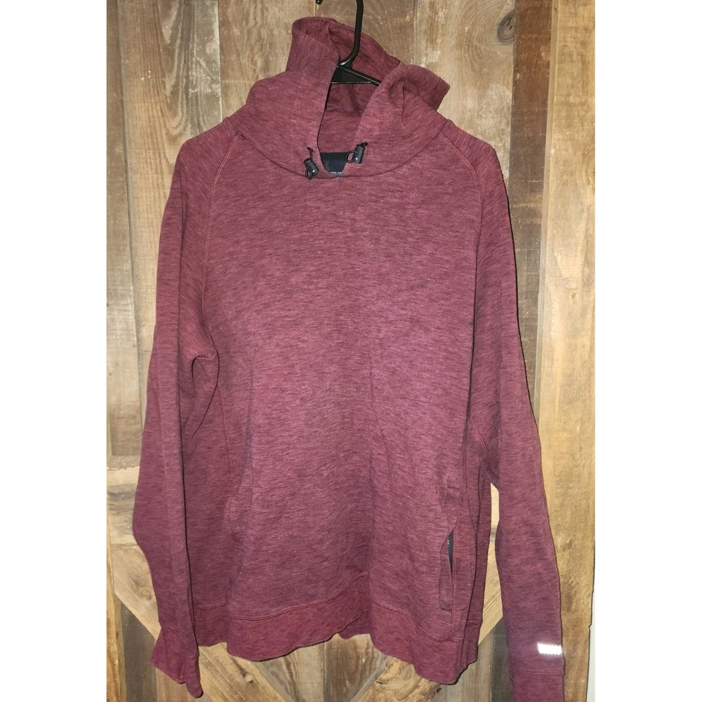 American Eagle Outfitters Active Flex Men's Maroon Sweatshirt W/Hoodie Size XL